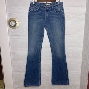 BKE star struck stretch boot cut jean